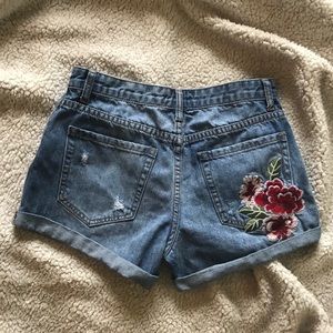 Forever 21 Floral Pocket Shorts